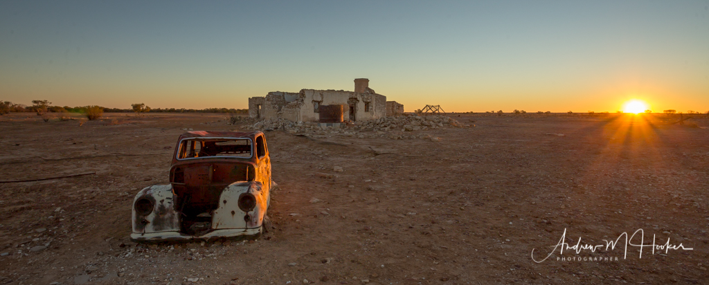 Cadelga Ruins Sunset